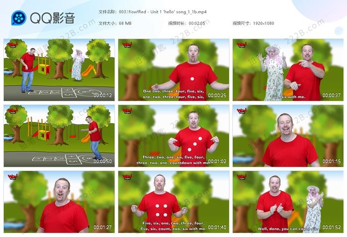 《WowEnglish》第三季Red全33集5-6岁启蒙教学动画视频 百度云网盘下载